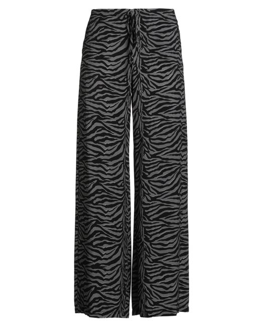 Haveone Gray Pants Viscose