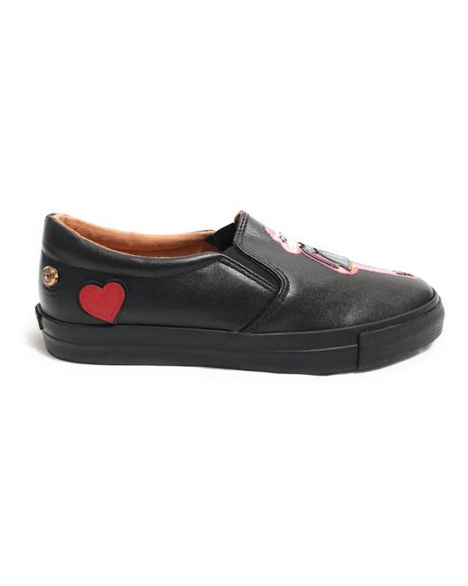 Sneakers di Love Moschino in Black
