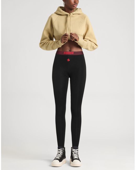DSquared² Black Leggings