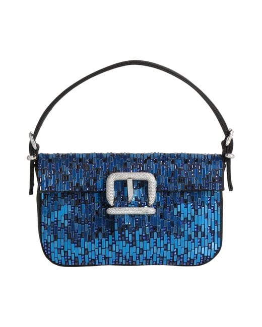 Gedebe Blue Handbag