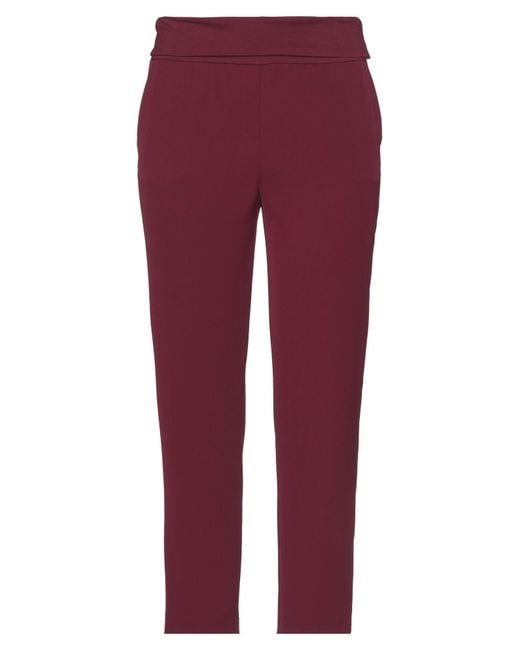Manila Grace Red Pants