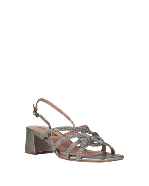 Bibi Lou Metallic Sandals
