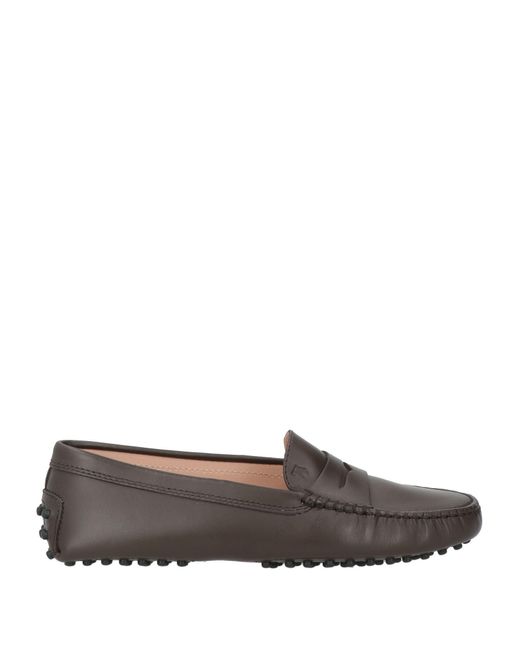 Tod's Gray Loafers