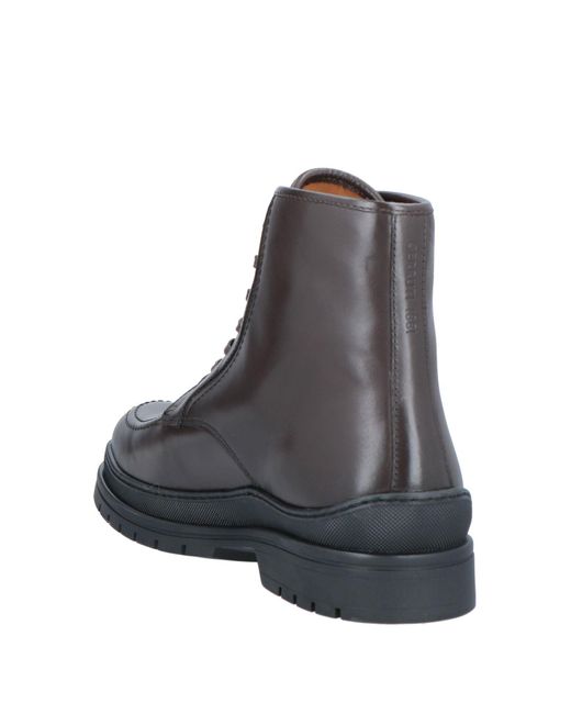 Cerruti 1881 Gray Ankle Boots for men
