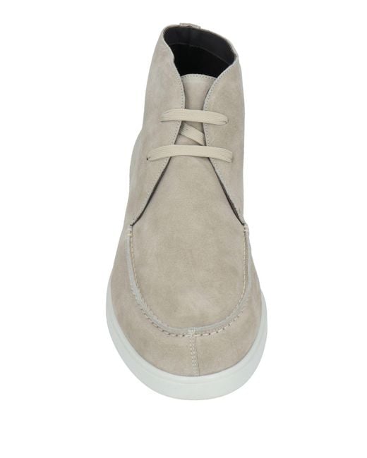 Moorer Natural Light Ankle Boots Leather for men