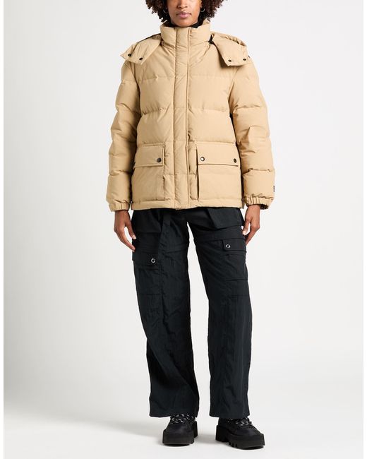 Add Natural Sand Puffer Polyester