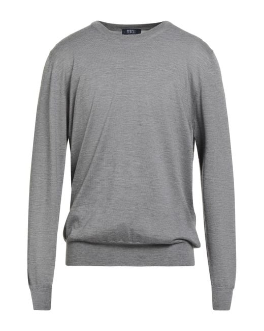Fedeli Pullover in Gray für Herren