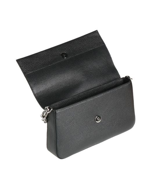 ERMANNO FIRENZE Black Handbag Cow Leather