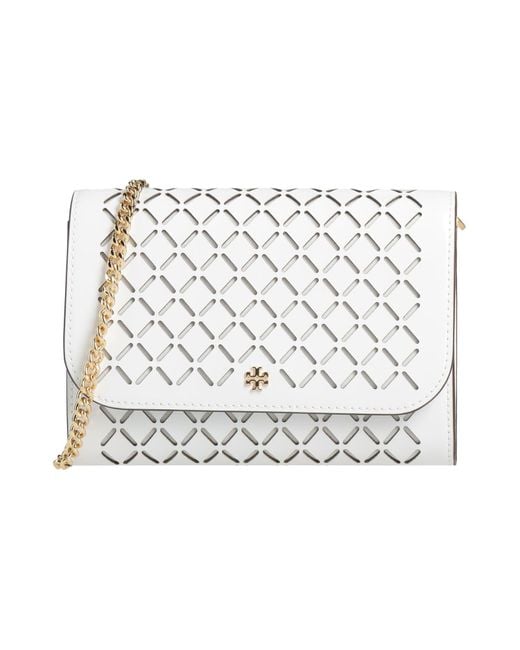 Tory Burch White Umhängetasche