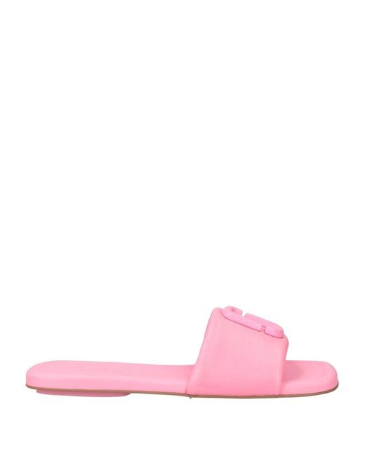 Marc Jacobs Pink Sandals Leather
