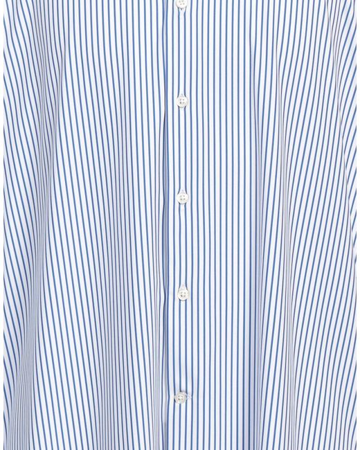 Ghirardelli Blue Shirt Polyamide, Elastane for men