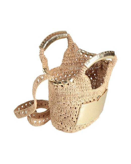 Ba&sh Metallic Handbag