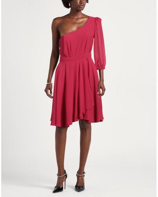 Pinko Red Midi Dress