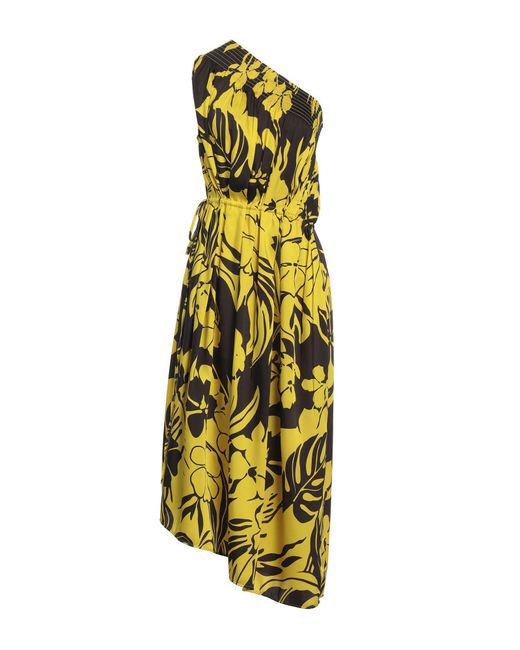 N°21 Yellow Midi Dress
