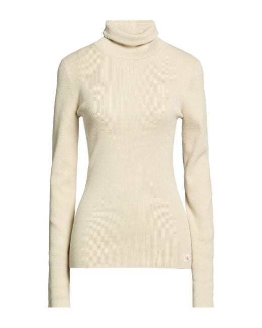 Calvin Klein Natural Turtleneck