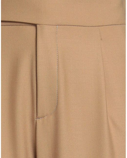 Berwich Natural Sand Pants Polyester, Virgin Wool, Elastane