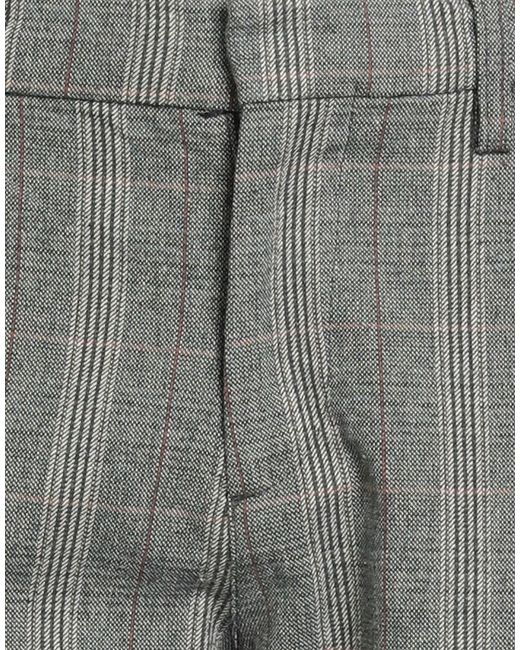 40weft Gray Pants Cotton for men
