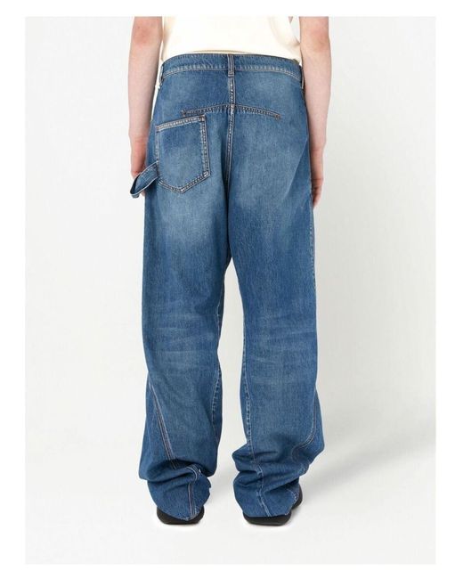 Pantaloni Jeans di J.W. Anderson in Blue da Uomo