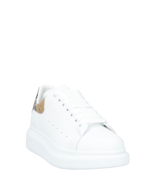 McQueen White Trainers