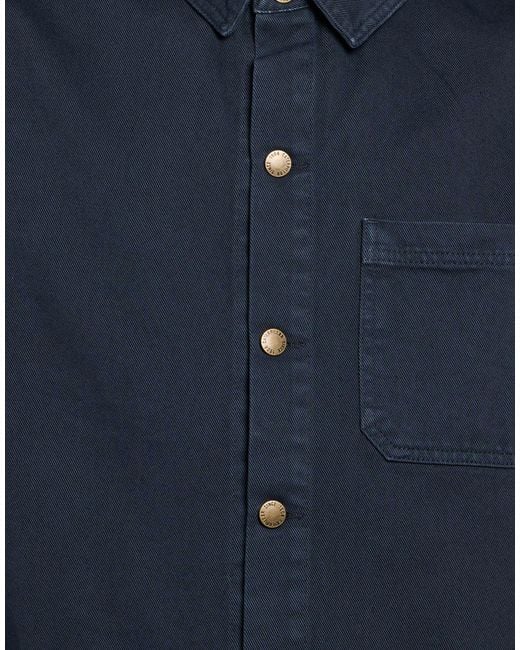 Caterpillar Blue Jacket Cotton for men