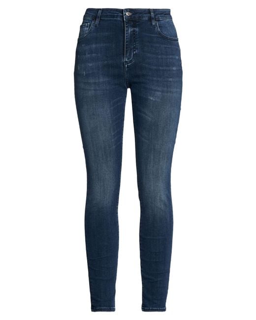 ARMANI EXCHANGE Blue Jeans Cotton, Polyester, Elastane