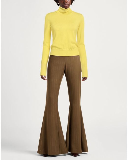 Patrizia Pepe Yellow Turtleneck