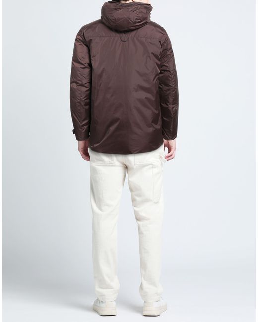 OUTHERE Brown Puffer for men