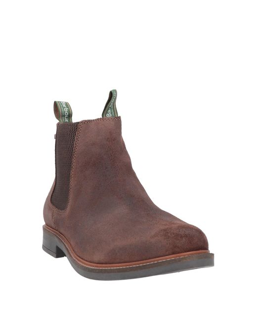 Barbour Brown Ankle Boots for men