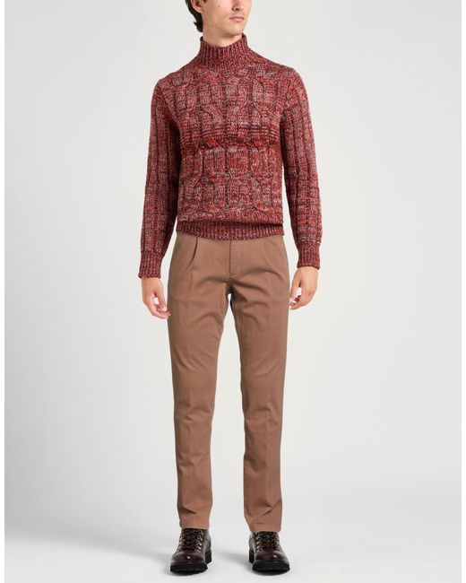 Manuel Ritz Brown Pants for men