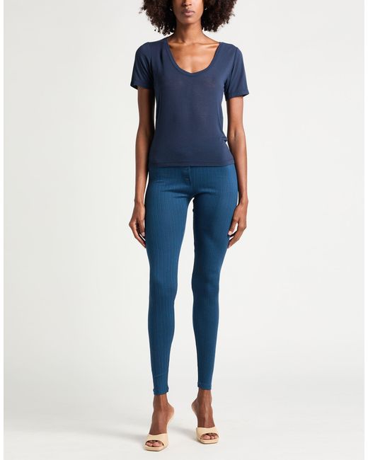 Majestic Filatures Blue Pants Organic Cotton, Tencel