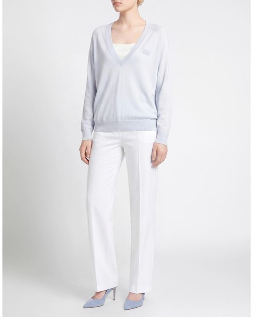 Elisabetta Franchi White Jumper