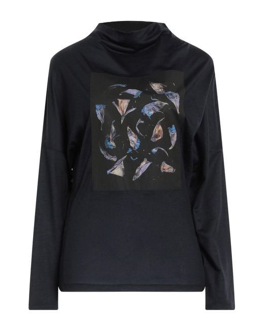 T-shirt High en coloris Black