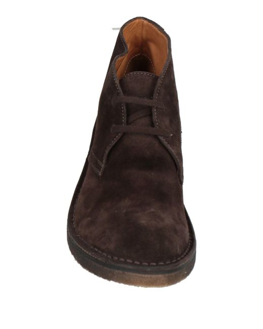 Tremp Brown Ankle Boots for men