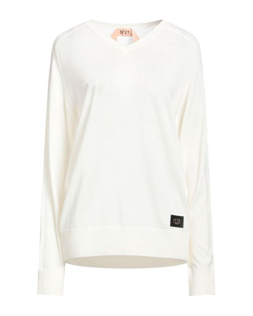 Pullover N°21 de color White
