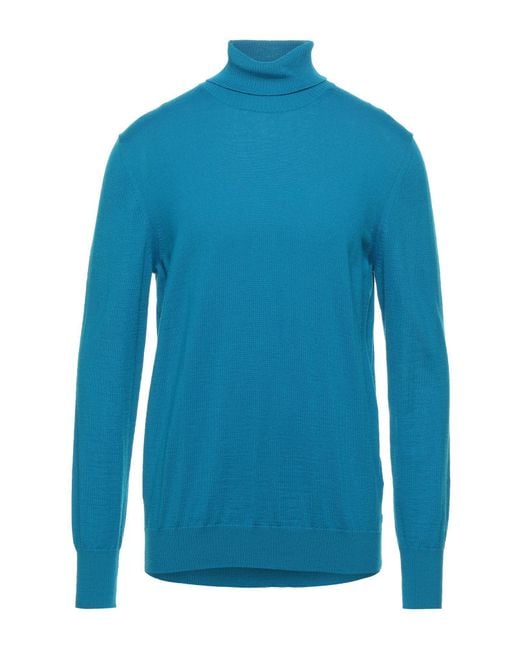 Messagerie Blue Turtleneck for men