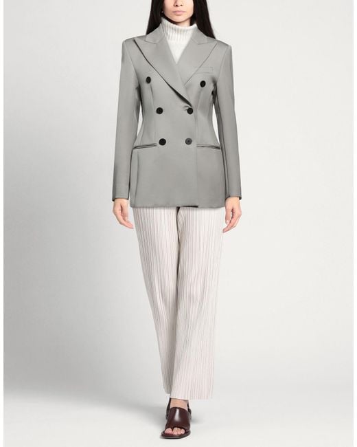Seafarer Gray Light Blazer Virgin Wool