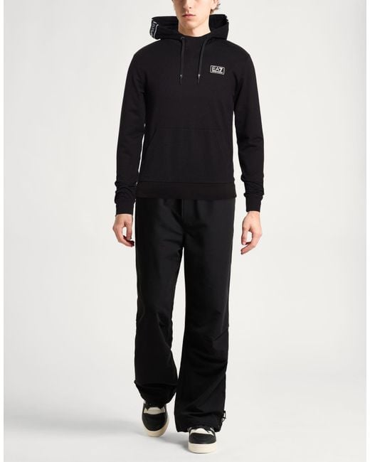 Sudadera EA7 de hombre de color Black