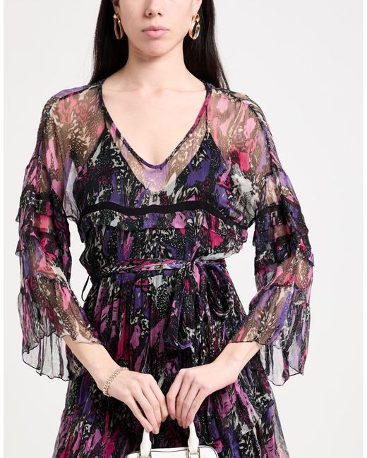 IRO Blue Mini Dress Viscose