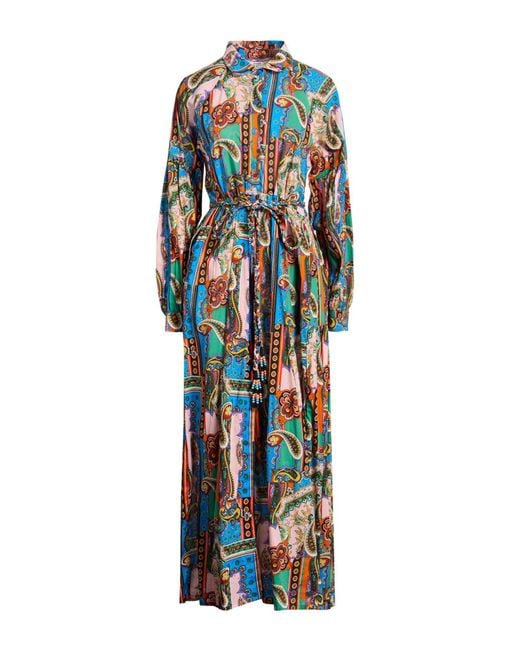 CONNOR & BLAKE Blue Maxi Dress