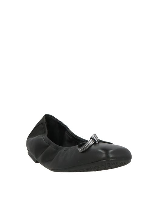 Stuart Weitzman Black Ballet Flats