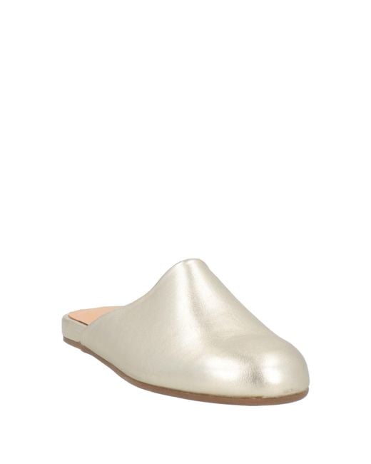 Ancient Greek Sandals White Mules & Clogs Leather