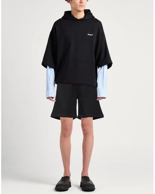 DSquared² Black Shorts & Bermuda Shorts Cotton, Elastane for men