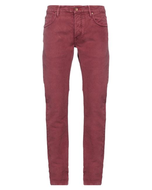 Hand Picked Red Trouser for men