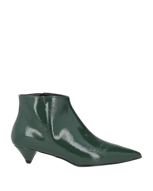 Lemlem Green Dark Ankle Boots Synthetisches Material