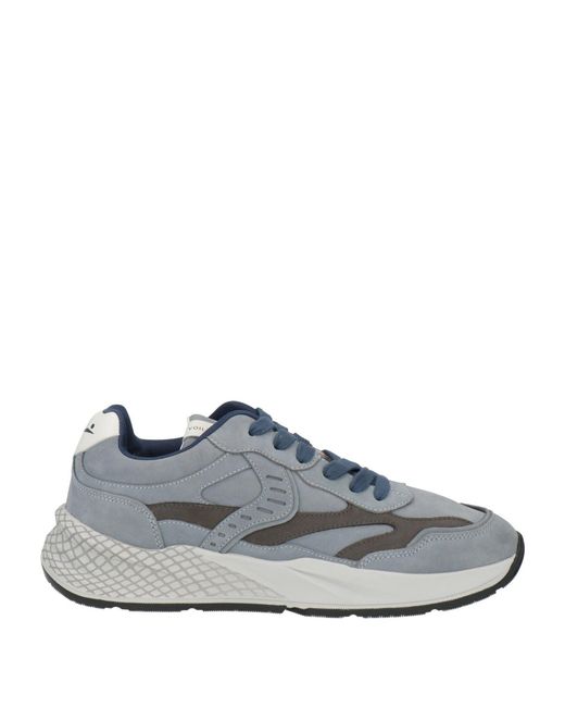 Voile Blanche Gray Sneakers Leather for men