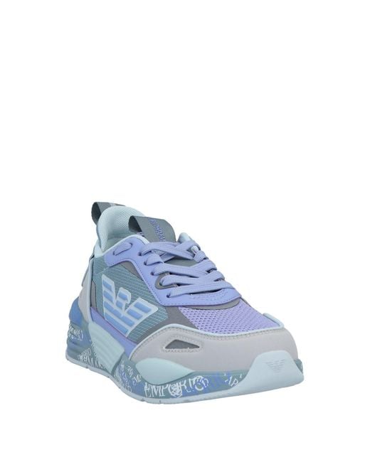 Emporio Armani Blue Sneakers