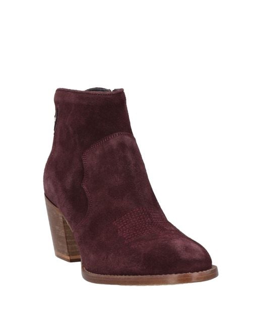 Zadig & Voltaire Purple Stiefelette