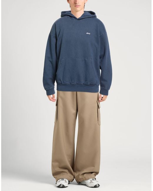 Obey Blue Sweatshirt for men