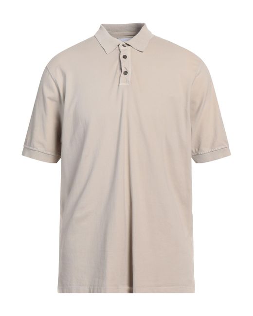 Alpha Studio White Polo Shirt for men