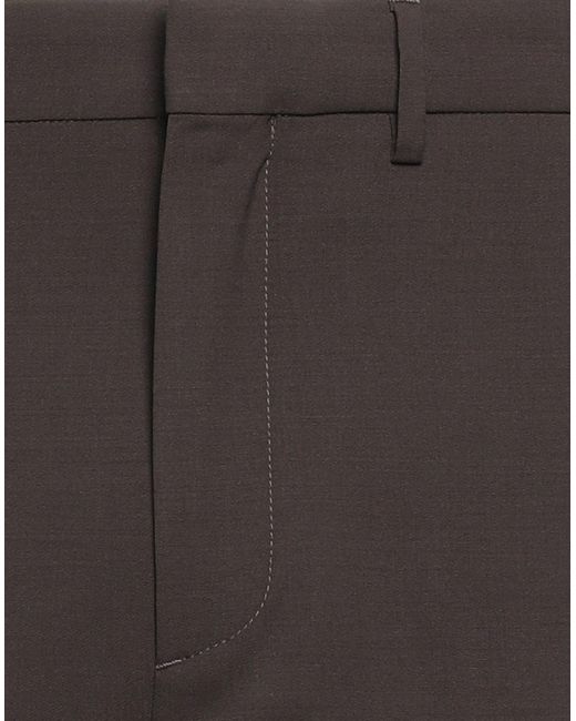 Dunhill Gray Pants Wool, Elastane for men